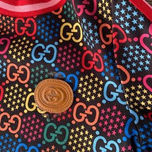 Gucci Rainbow toddler sweatshirt dress worn one time.